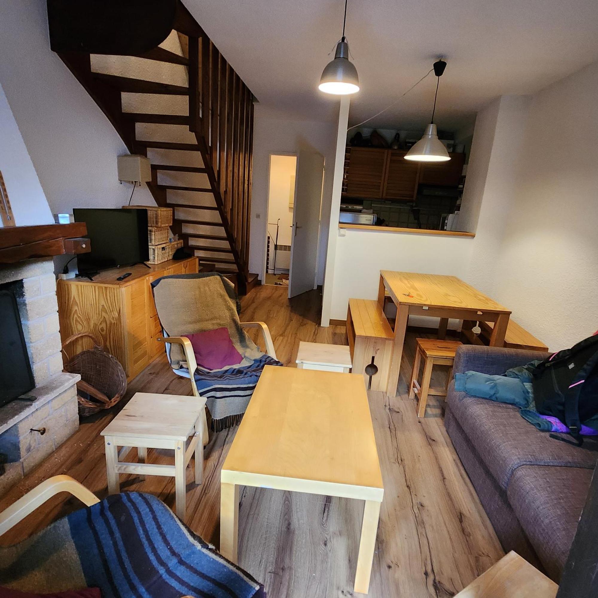 Charmant Duplex A Monetier Serre-Chevalier Le Monetier-les-Bains Luaran gambar