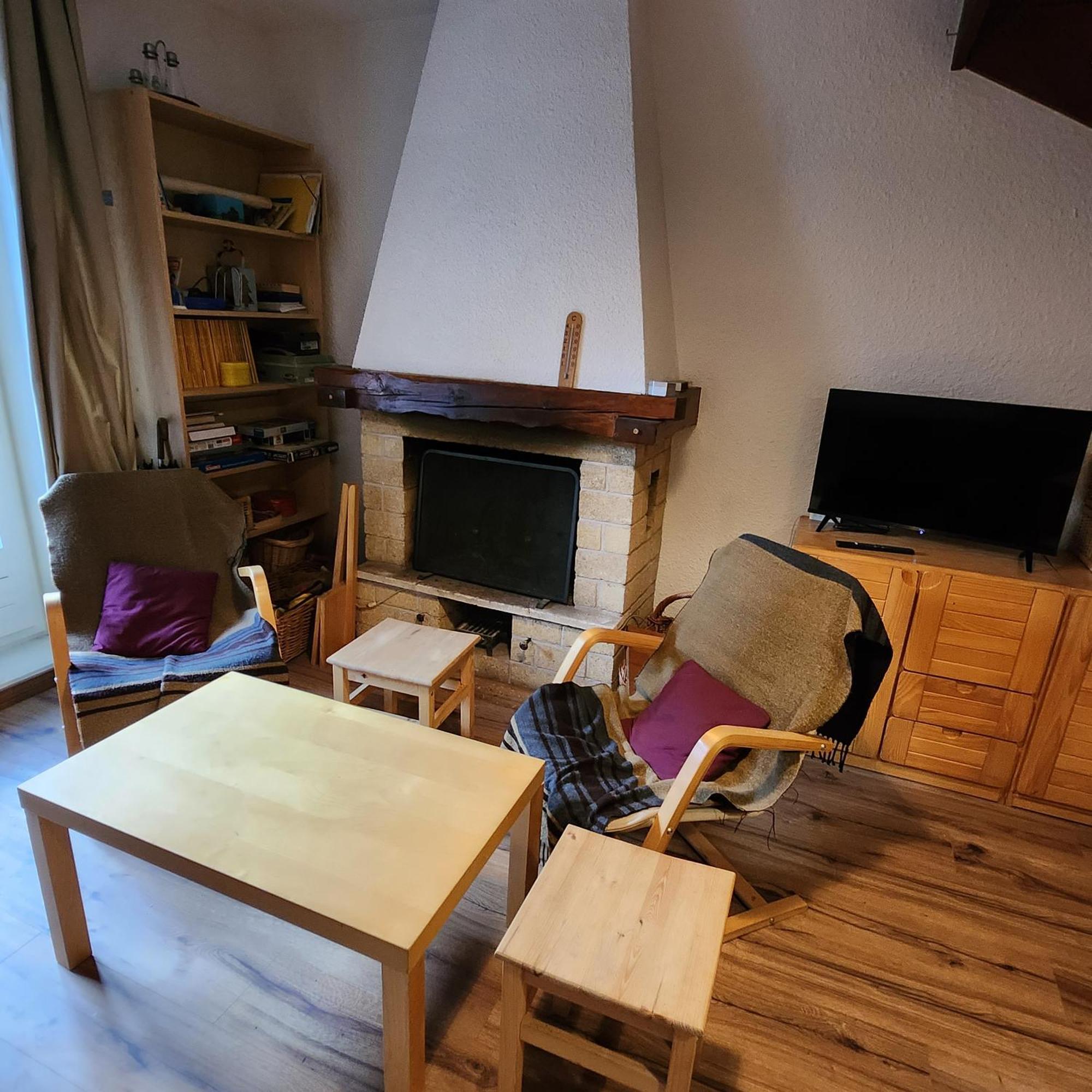 Charmant Duplex A Monetier Serre-Chevalier Le Monetier-les-Bains Luaran gambar